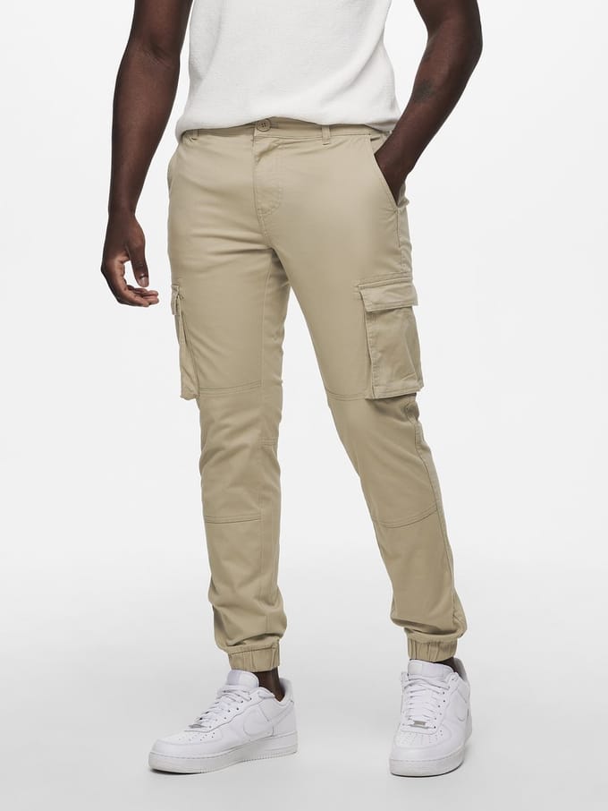 ONLY & SONS Cargo broek ONSCAM Tapered fit Cargo broek