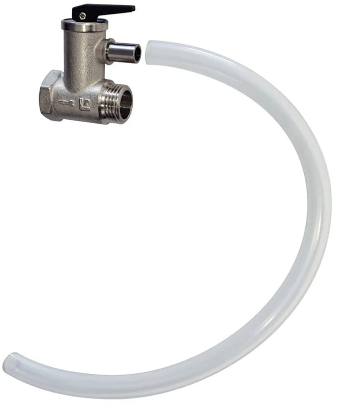 Quick Veiligheidsventiel Voor Waterverwarmer Zilver