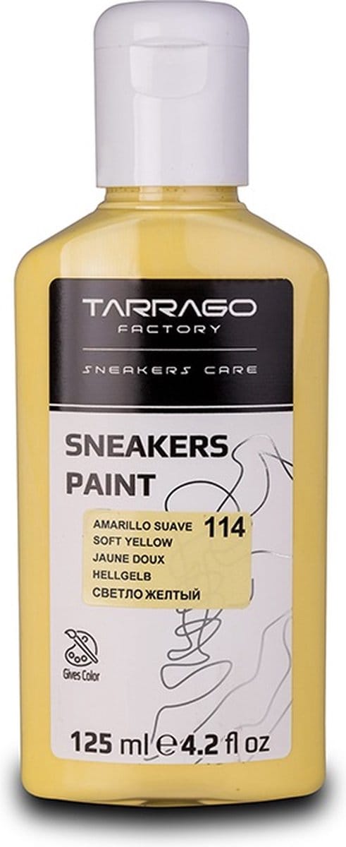 Tarrago sneakers paint - 114 - soft yellow - 125ml