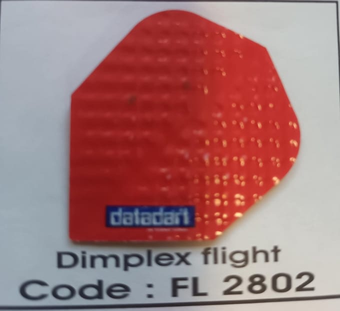 Dart Flights - 10 sets (30 stuks) - Dimplex - Rood