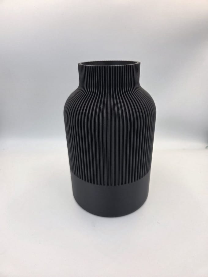 Vaas - 3D - 22cm - Zwart 10101