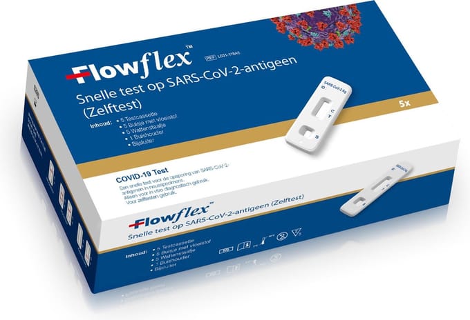 FlowFlex Corona Zelftest – 1000 stuks – 5-pack – Sneltest