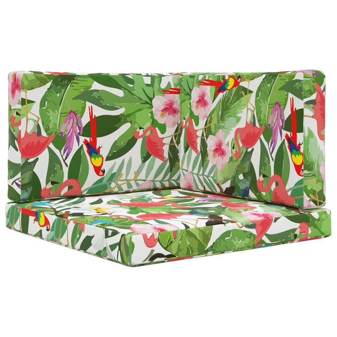 vidaXL - Buitenbankkussen - Polyester - kleurrijk - 80 - x - 80 - cm