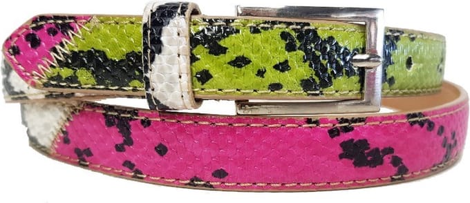 DAMESRIEM MET SLANGEN PRINT