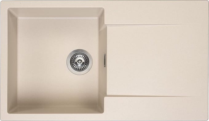 Reginox Amsterdam 10 spoelbak 86x50cm Caffe Silvery R30943