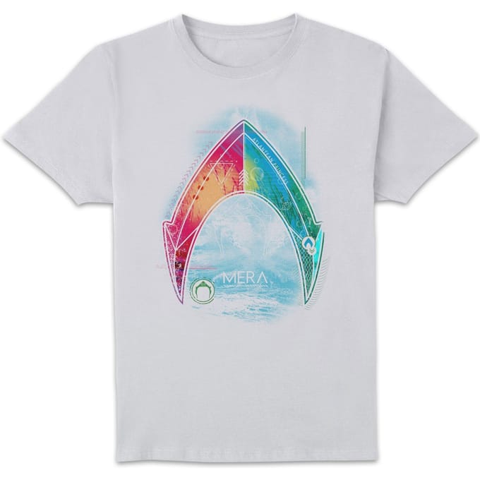 Aquaman Mera Beach Symbol t-shirt - Wit - M