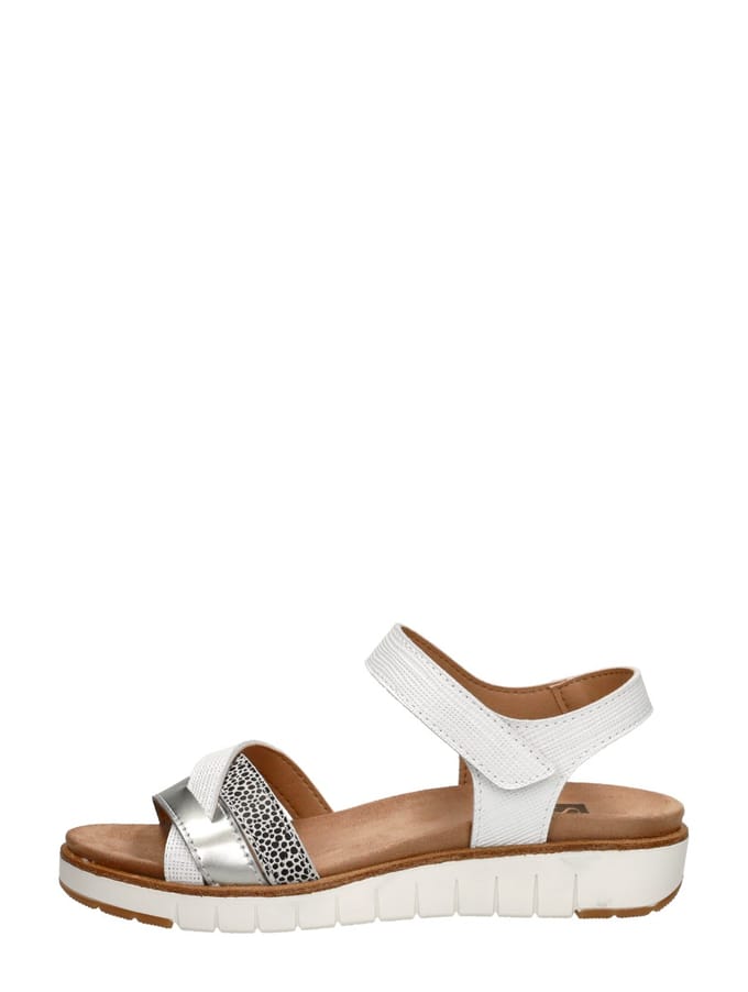 SUB55 Comfort Collection Romi 22 Sandalen Plat - Wit - Maat 43