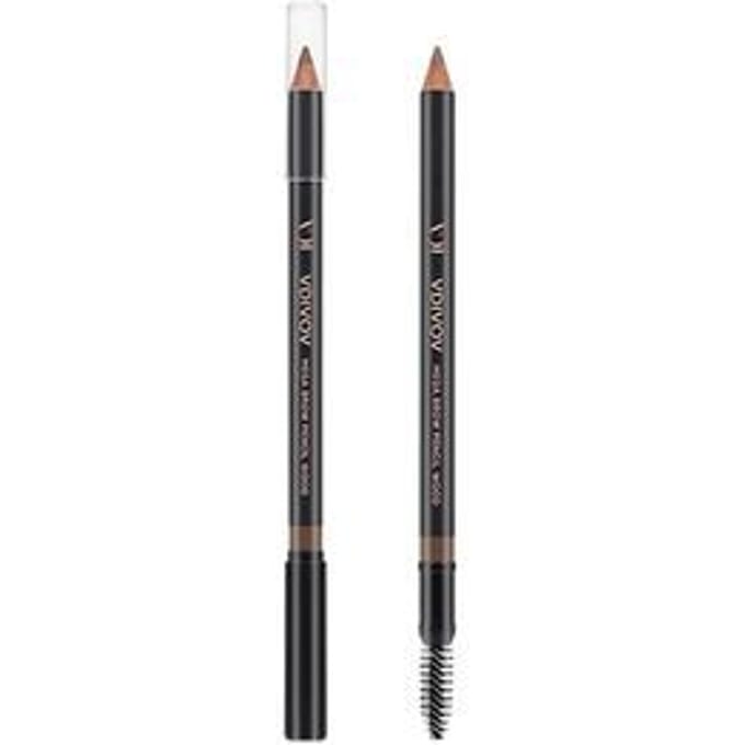VDIVOV - Mega Brow Pencil Wood - 4 Colors #01 Medium Brown