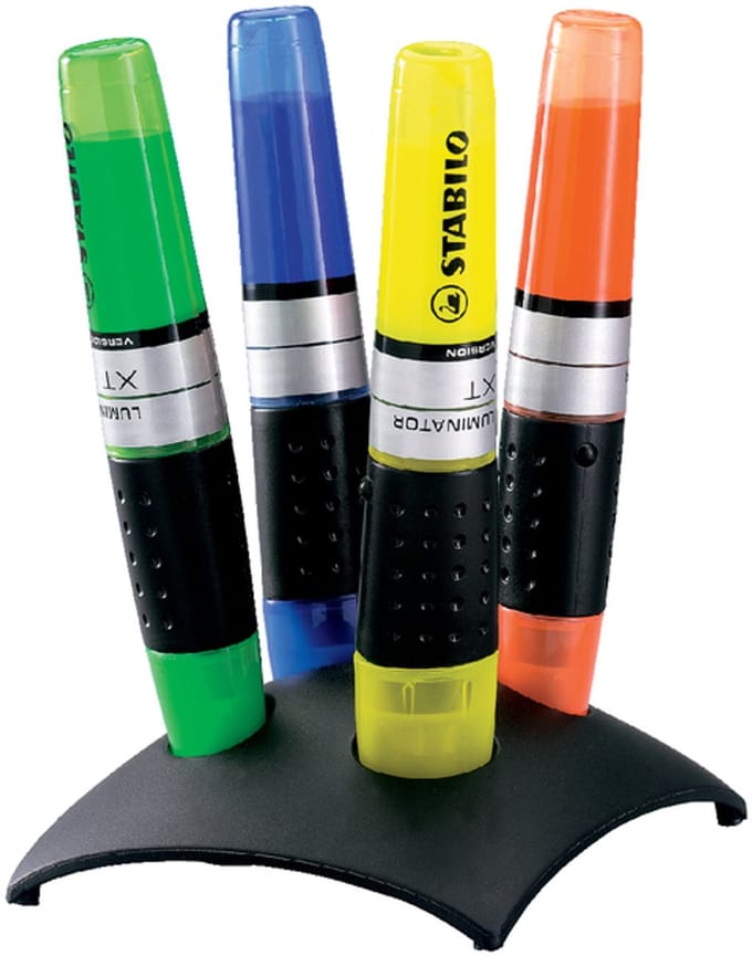 Markeerstift stabilo luminator xt bureauset 71/04 | 5 stuks