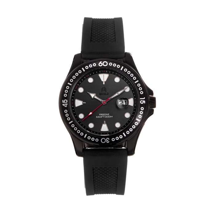 Shield Freedive horlogeband met datum