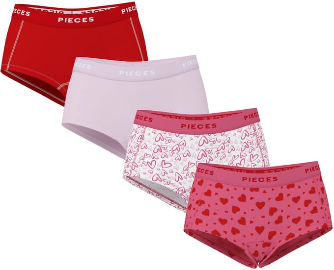 Pieces Boxershorts PCLOGO 4-pack