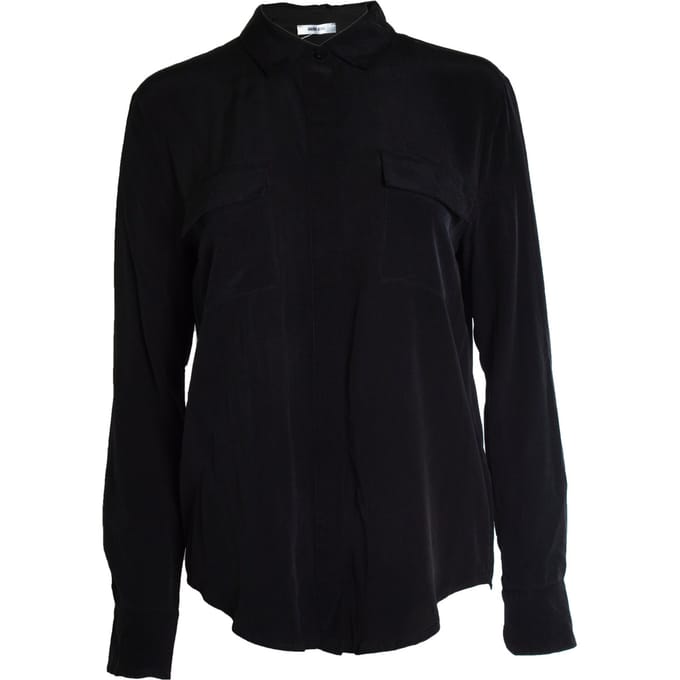 Anine Bing, zwarte shirt met zakken