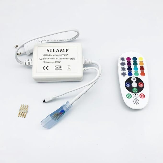 RGB Controller & Voeding voor 220V RGB LED Strip - Overig - SILUMEN