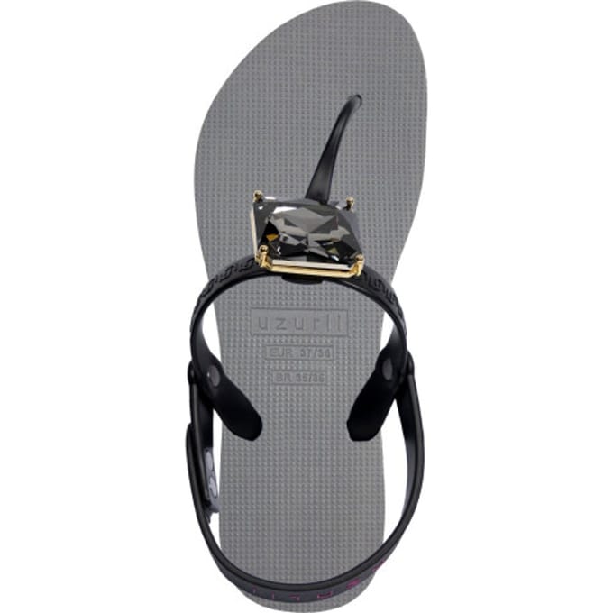 Uzurii | Teenslippers | Dames | Zilver | Maat 37/38