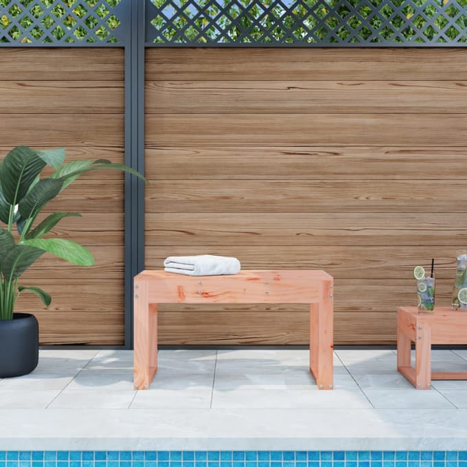 vidaXL - Tuinbank - 80x38x45 - cm - massief - douglashout