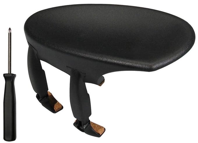 Wittner 250121 violin chinrest standard 3/4, with screwdriver