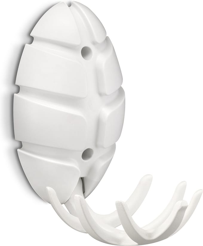 Spinder Design kapstok Bug - Wit / Wit - 7 haken