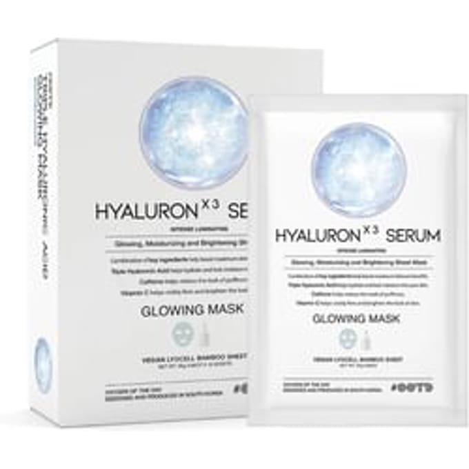 OOTD - Hyaluron X3 Serum Glowing Mask Set 25g x 10 sheets