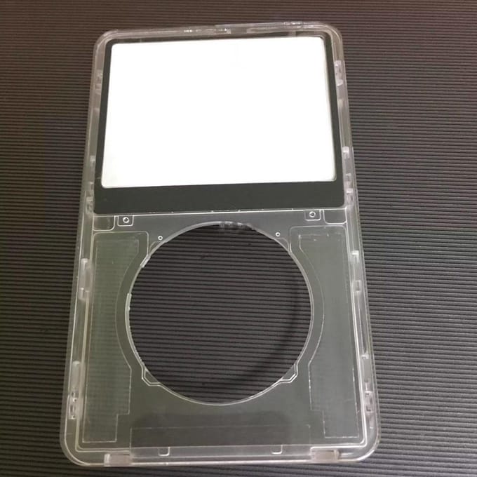 Transparante Voorplaat Voorbehuizing Voor iPod Video 5e 5.5e Gen 30GB 60GB 80GB white