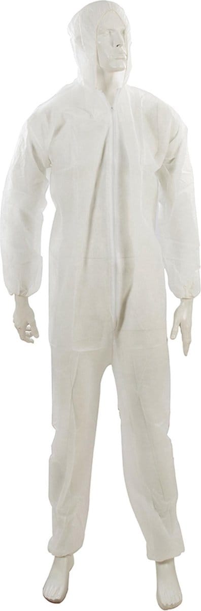 Silverline Overall Wegwerp XL Wit