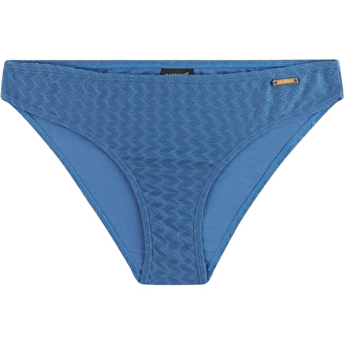 Protest MIXSpheri - Bikini broekje Dames - Normale pasvorm - Normale pasvorm - Medium dekking - Blauw
