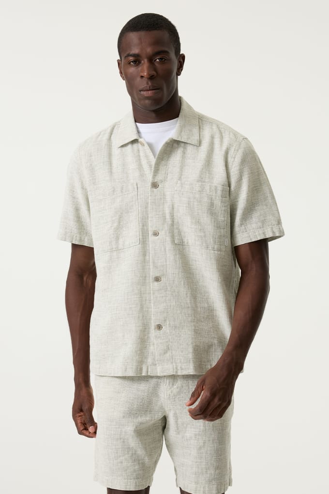Garcia - Heren vest - Maat M - Mannen - Beige - katoen