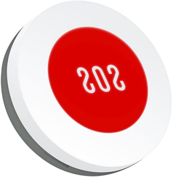 Noodknop Sensor - Hulp Schakelaar - Slim Huis - Smart Life App - 5 x 5 x 2 cm