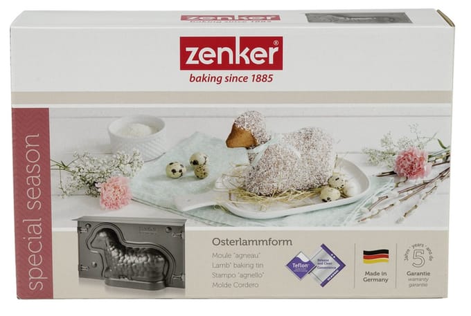 3D paaslam mal 700 ml voor Pasen Zenker Special Season