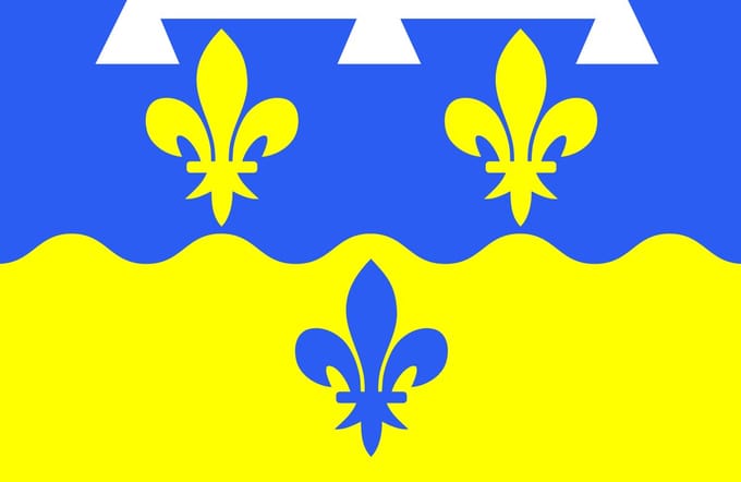 Vlag Loir-et-Cher 100x150cm