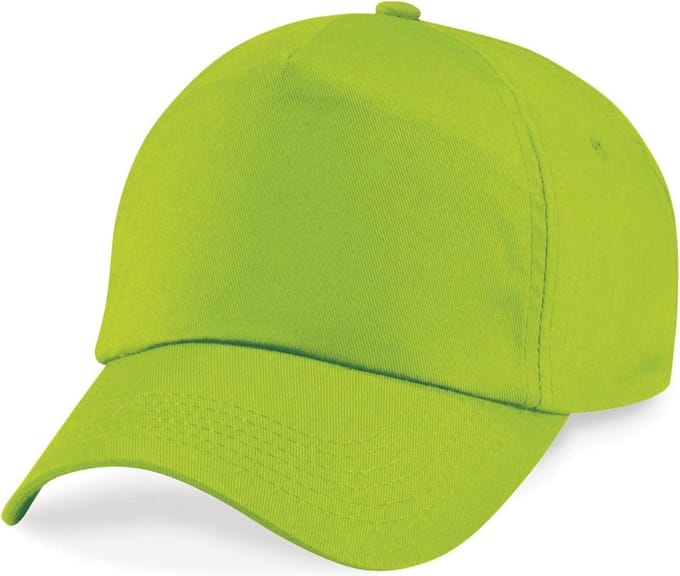 Beechfield Original 5 panel cap B10 - Lime Green - One size