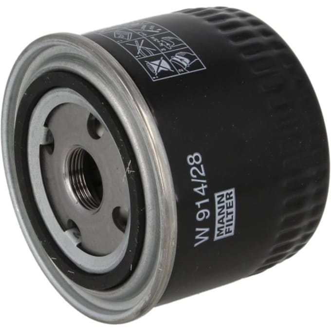 MANN-FILTER W 9015 - Oliefilter - Schroeffilter - Hoge Filtratie-efficiëntie - M22x1.5 - Ø 93 mm
