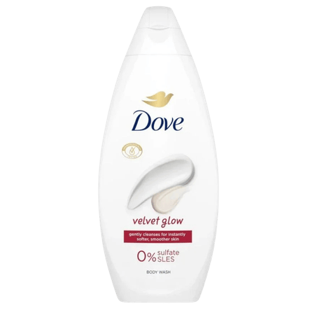 Dove Velvet Glow Body Wash – 225 ml