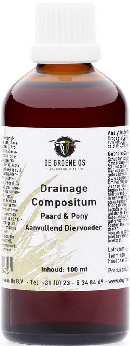 De Groene Os Drainage Compositum Paard/Pony (100 ml)