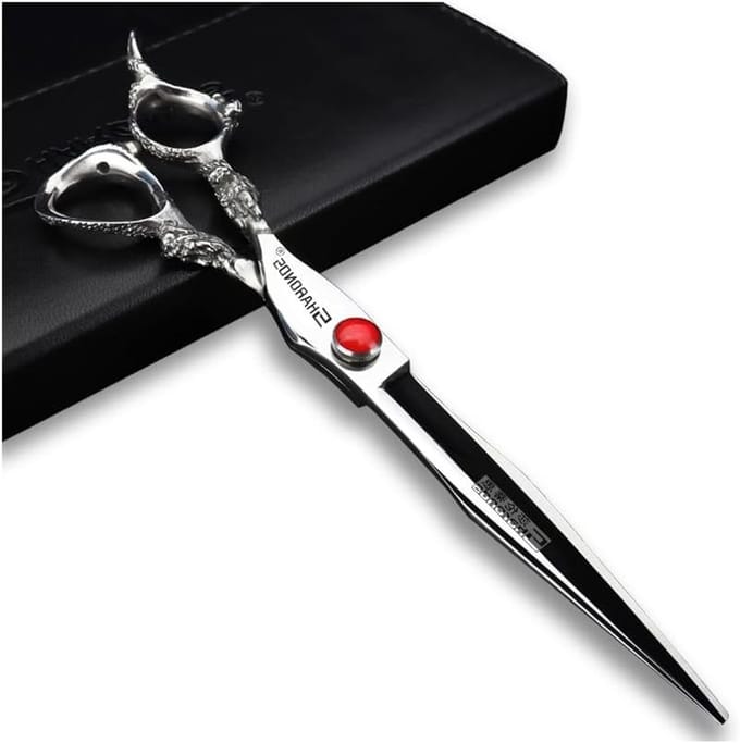 Professionele Haarclipper en Schoonmaakschaar van Japan 440C - 8 Inch Plat voor Precisiewerk