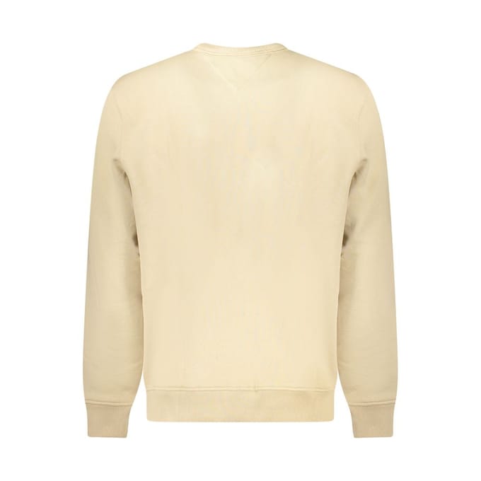 Tommy Hilfiger Beige Katoenen Sweatshirt voor Mannen