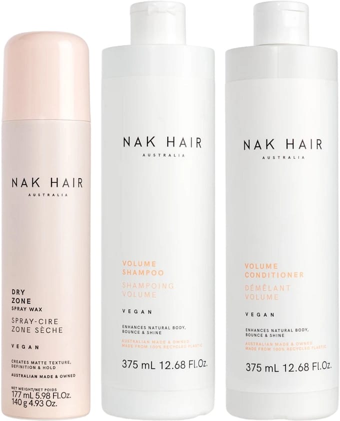 NAK Hair Australia Volume Haircare Set
