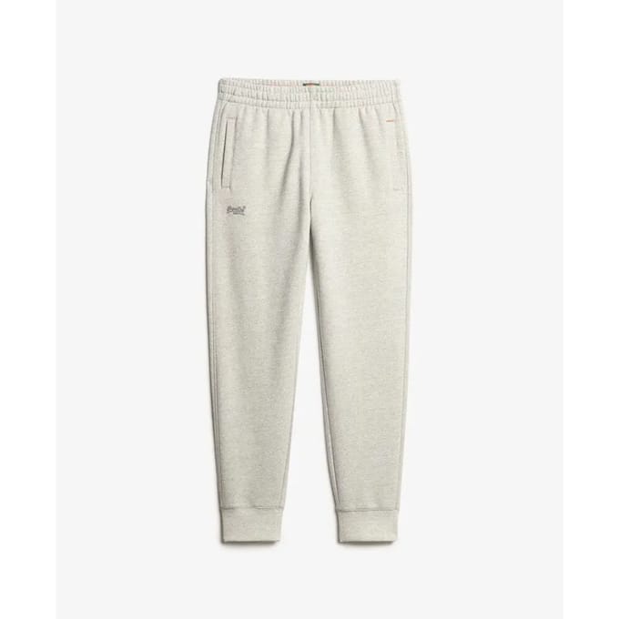 Superdry Essential Logo Half Brushed Joggingbroek Grey Grootte: M
