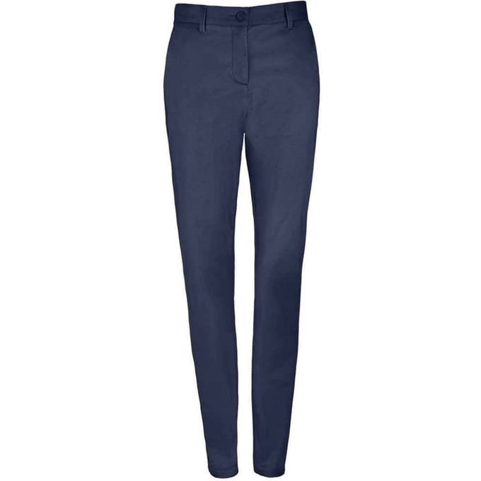 SOLS Dames/Dames Jared Stretch Suit Broek (Franse marine)
