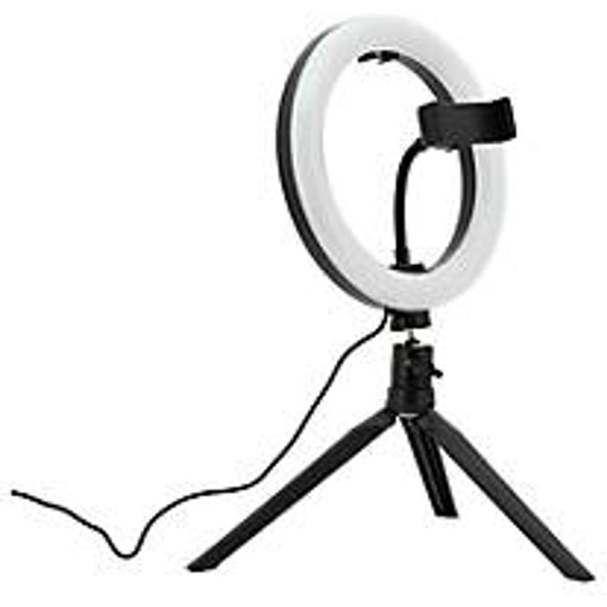 meet by Paperflow Blogg ringverlichting tafellamp, PVC, 200 × 450 × 110 mm, 420 lm, warm wit, EEK G