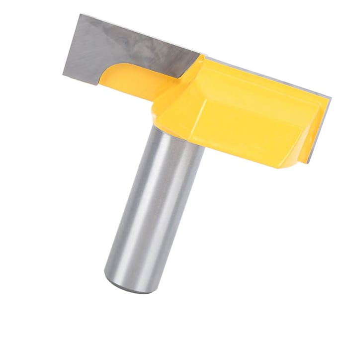 Fraise à défoncer, raboteuse de surface inférieure, fraise à bois, couteau de nettoyage inférieur 12 x 57 mm