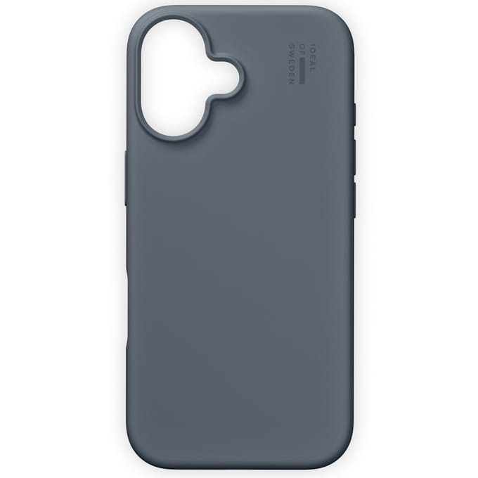 iDeal of Sweden Silicone Case geschikt voor Apple iPhone 16 - Midnight Blue