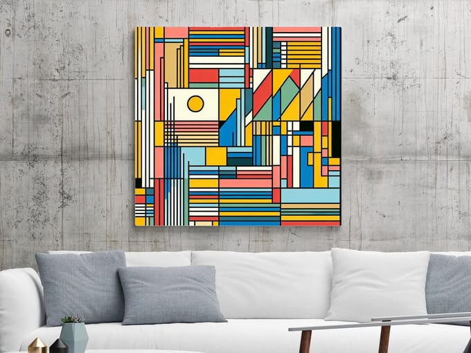 Kunstprint | Wanddecoratie | Forex | 80 × 80 cm
