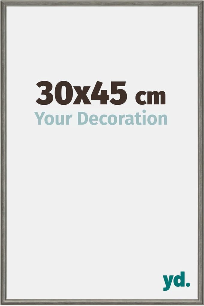 Your Decoration - Fotolijst 30x45 cm - Aluminium - Mercury Structuur - New York