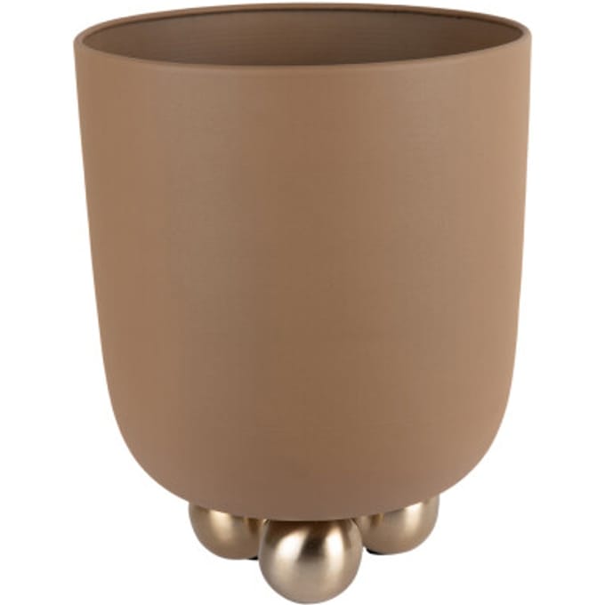Present Time - Bloempot Estilo Medium - Mocha brown