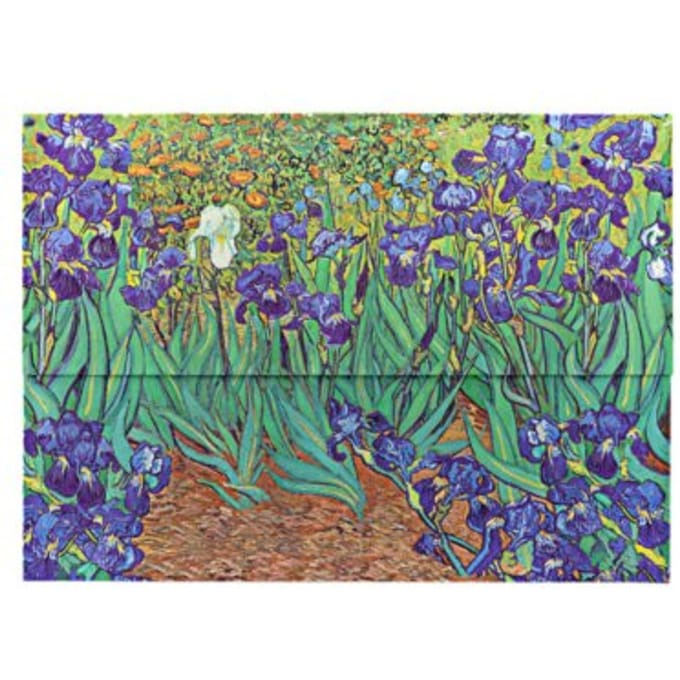 Paperblanks documentenmap, formaat 32 x 23 cm - van gogh's irises