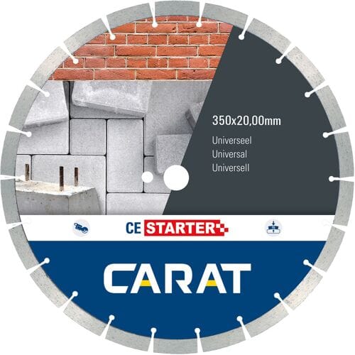 Carat CE STARTER Diamantzaag universeel 350x20mm - CES3502000