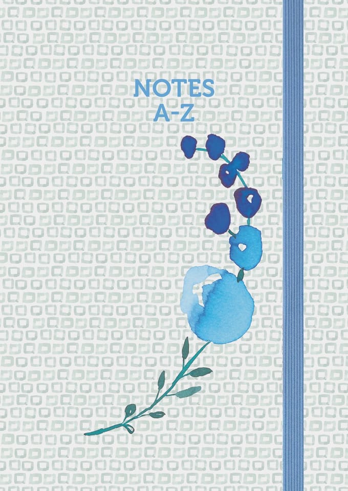 Notitieboek A-Z Flora Castle A5. Phoebe. K-24006