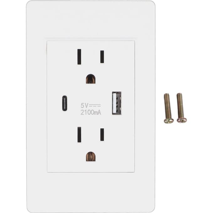 Stopcontact USB Type C Wandcontactdoos Multifunctioneel Hoge Veiligheid Stopcontact voor Thuis