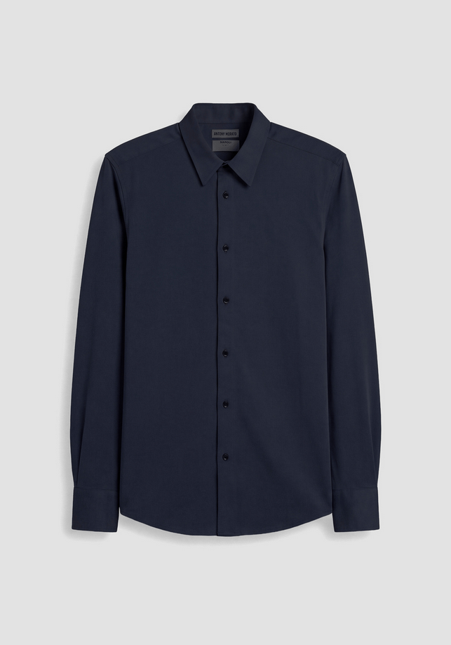 hemd napoli man blauwe marine