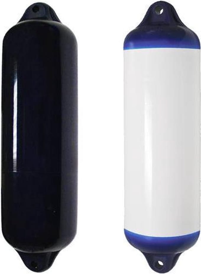 Ocean Klassieke Heavy Duty 100 Spatbord Wit,Blauw